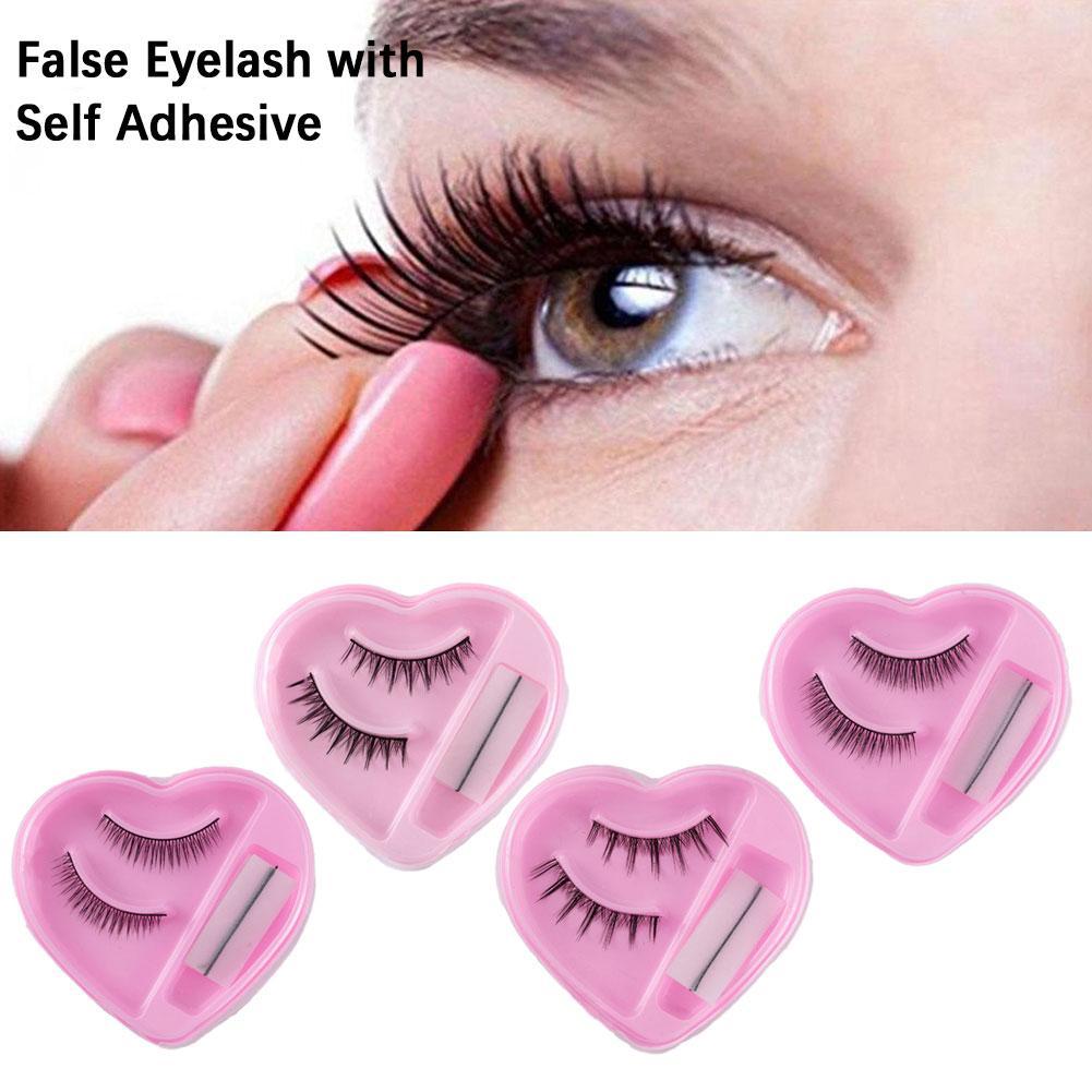 False Eyelashes Reusable Self- - Beauty Full Makeup ulasan dan harga