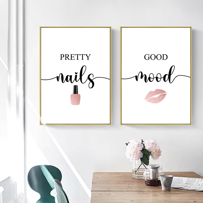 Nordic Pink Women Red Lips Nai - Beauty Makeup Quotes ulasan dan harga