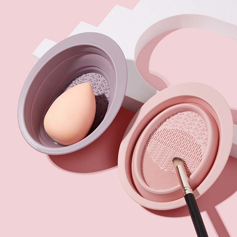 Silicone Makeup Brush Cleaning - Beauty Makeup Tools Use ulasan dan harga