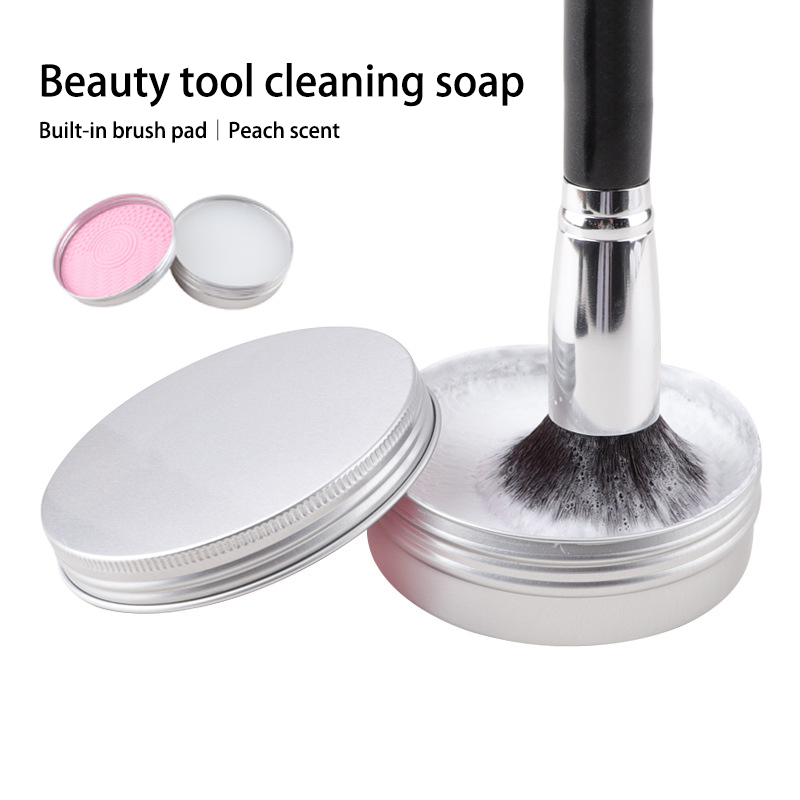 50g Honey Peach Silicone Makeu - Blush Brush Kabuki ulasan dan harga