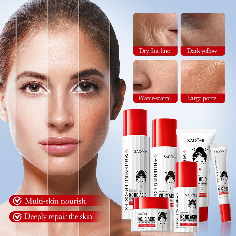 Kojic Acid Whitening Skin Care - Anti-Aging Face Cream ulasan dan harga