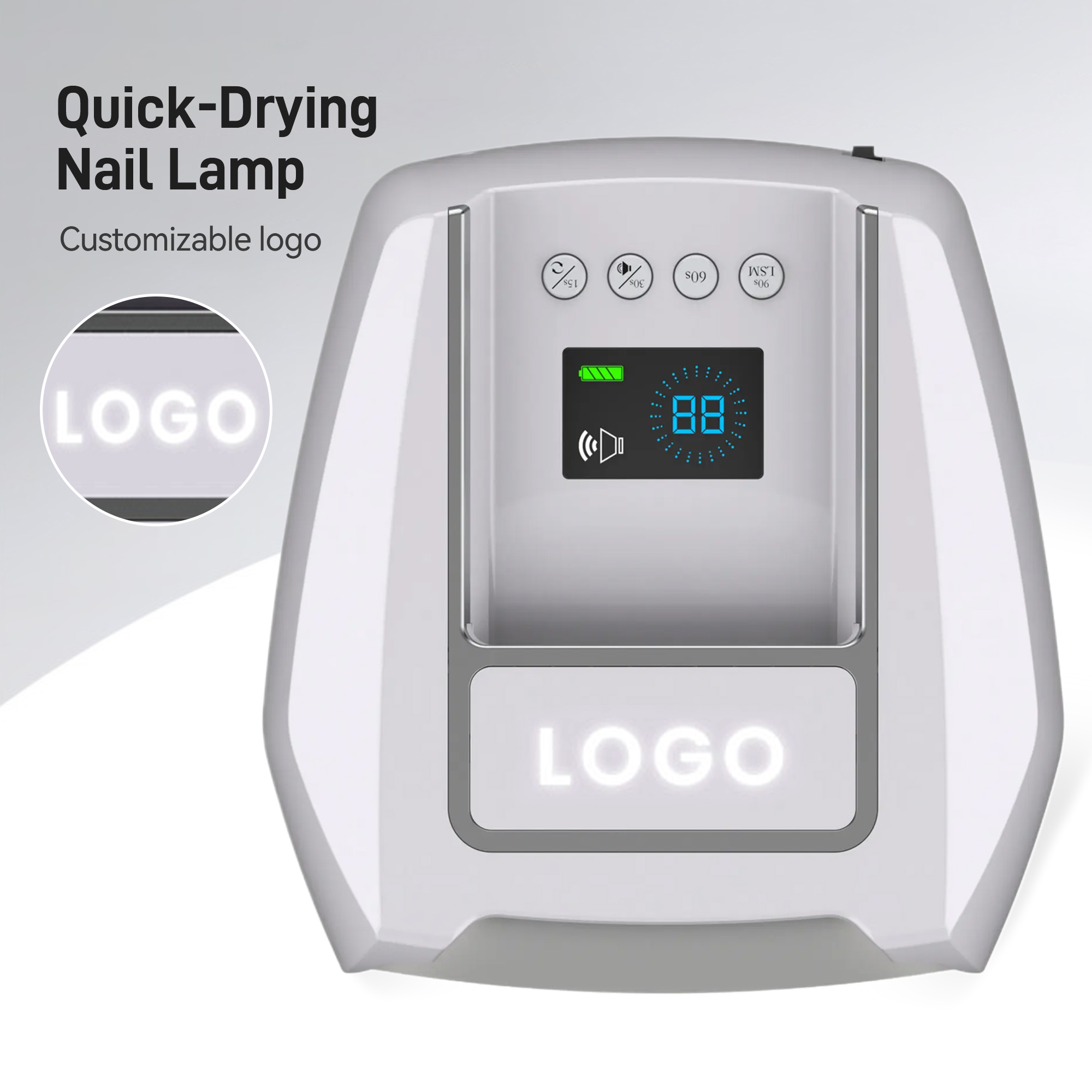 High Power 126w UV Light Led N - Uv Nail Lamp ulasan dan harga