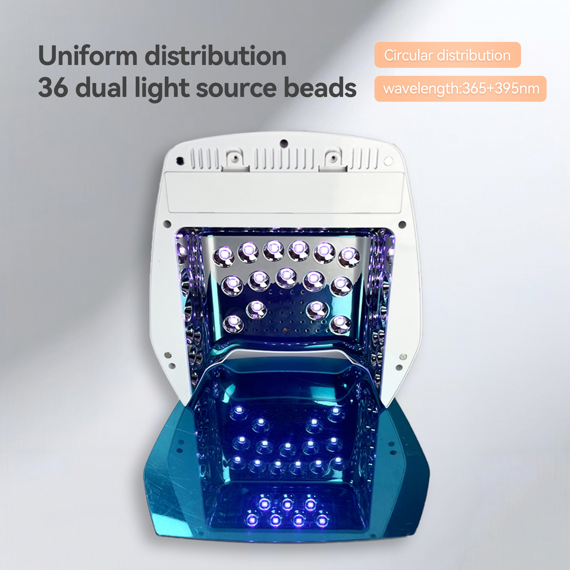 High Power 126w UV Light Led N - Uv Nail Lamp ulasan dan harga