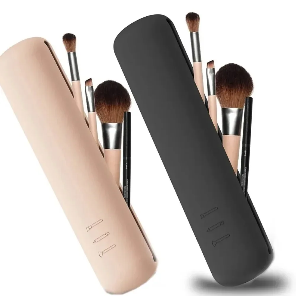 Travel Makeup Brush Holder Sil - Beauty Makeup Case ulasan dan harga