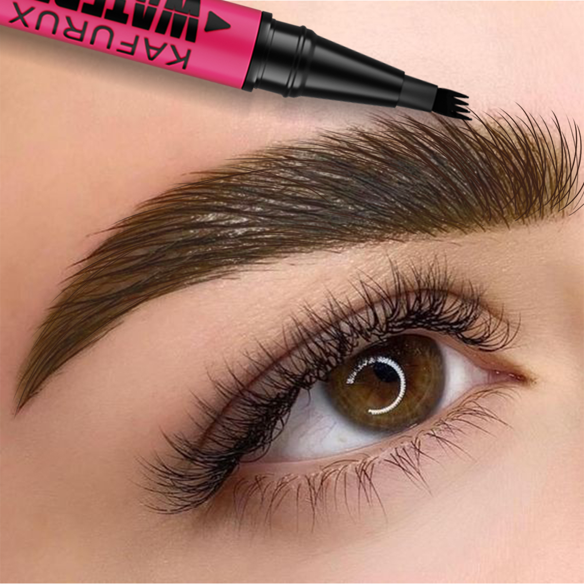 3-color Waterproof eyebrow pen - Eyebrow Pomade Pencil ulasan dan harga