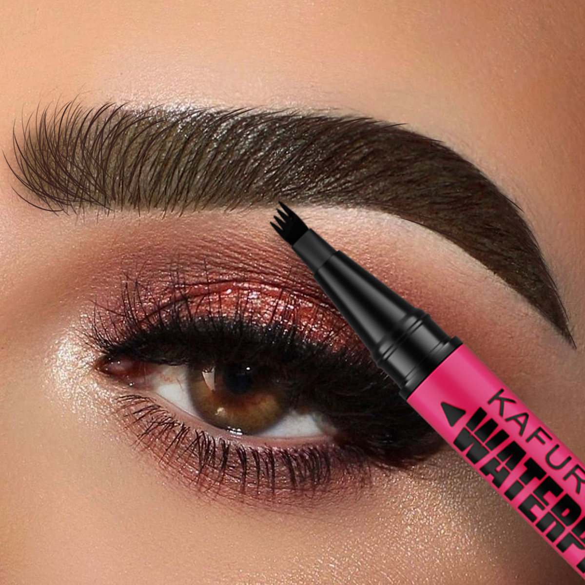 3-color Waterproof eyebrow pen - Eyebrow Pomade Pencil ulasan dan harga