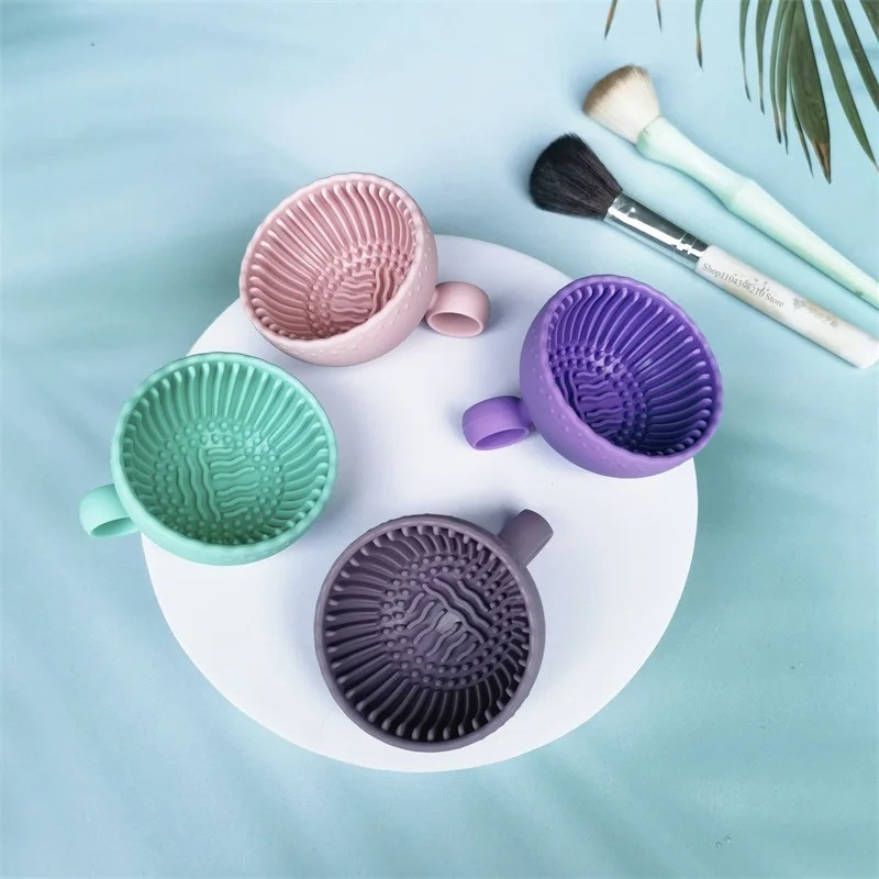 Soft Silicone Makeup Brush Cle - Beauty Makeup Tools Use ulasan dan harga
