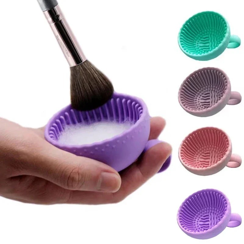 Soft Silicone Makeup Brush Cle - Beauty Makeup Tools Use ulasan dan harga