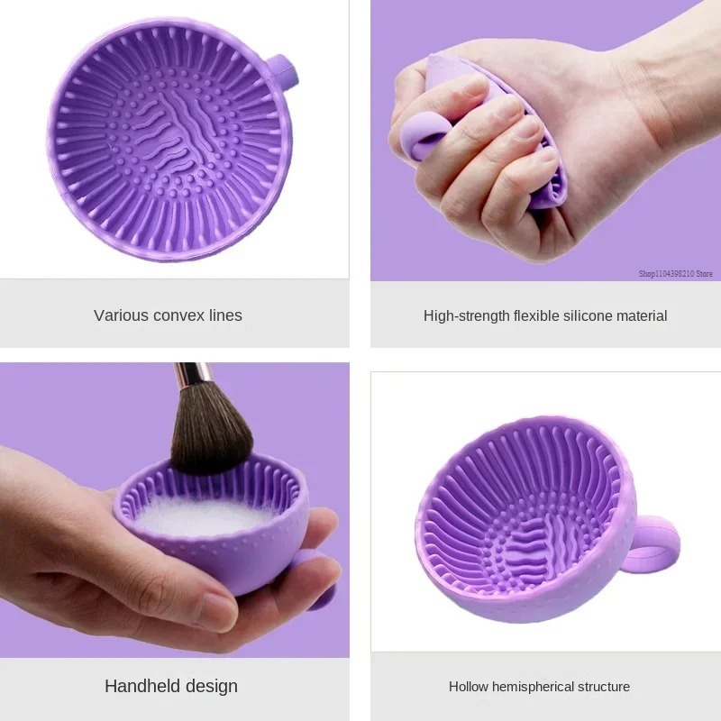 Soft Silicone Makeup Brush Cle - Beauty Makeup Tools Use ulasan dan harga