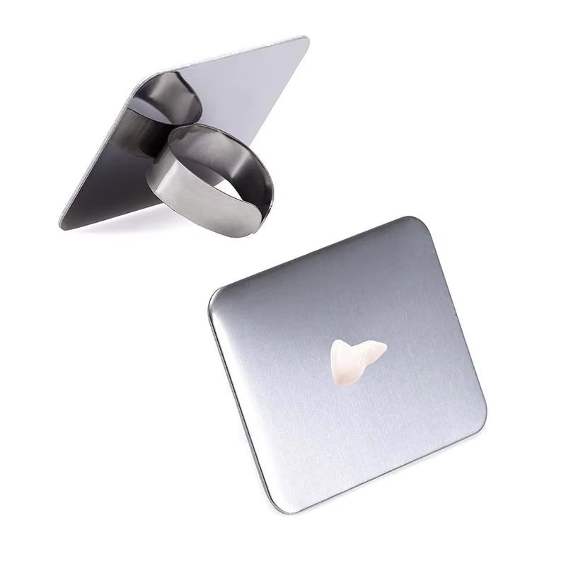 Hand-held Stainless Steel Make - Beauty Makeup Eyeshadow Palette ulasan dan harga