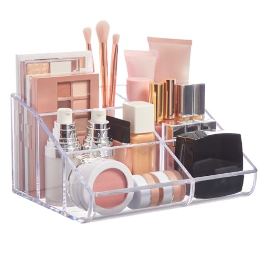 Clear Plastic Vanity Makeup Or - Beauty Makeup Eyeshadow Palette ulasan dan harga