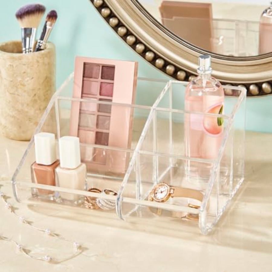 Clear Plastic Vanity Makeup Or - Beauty Makeup Eyeshadow Palette ulasan dan harga