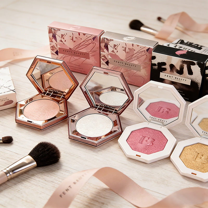 Hot Fenty Beauty Two Color Pow - Fenty Beauty Makeup Highlighter ulasan dan harga