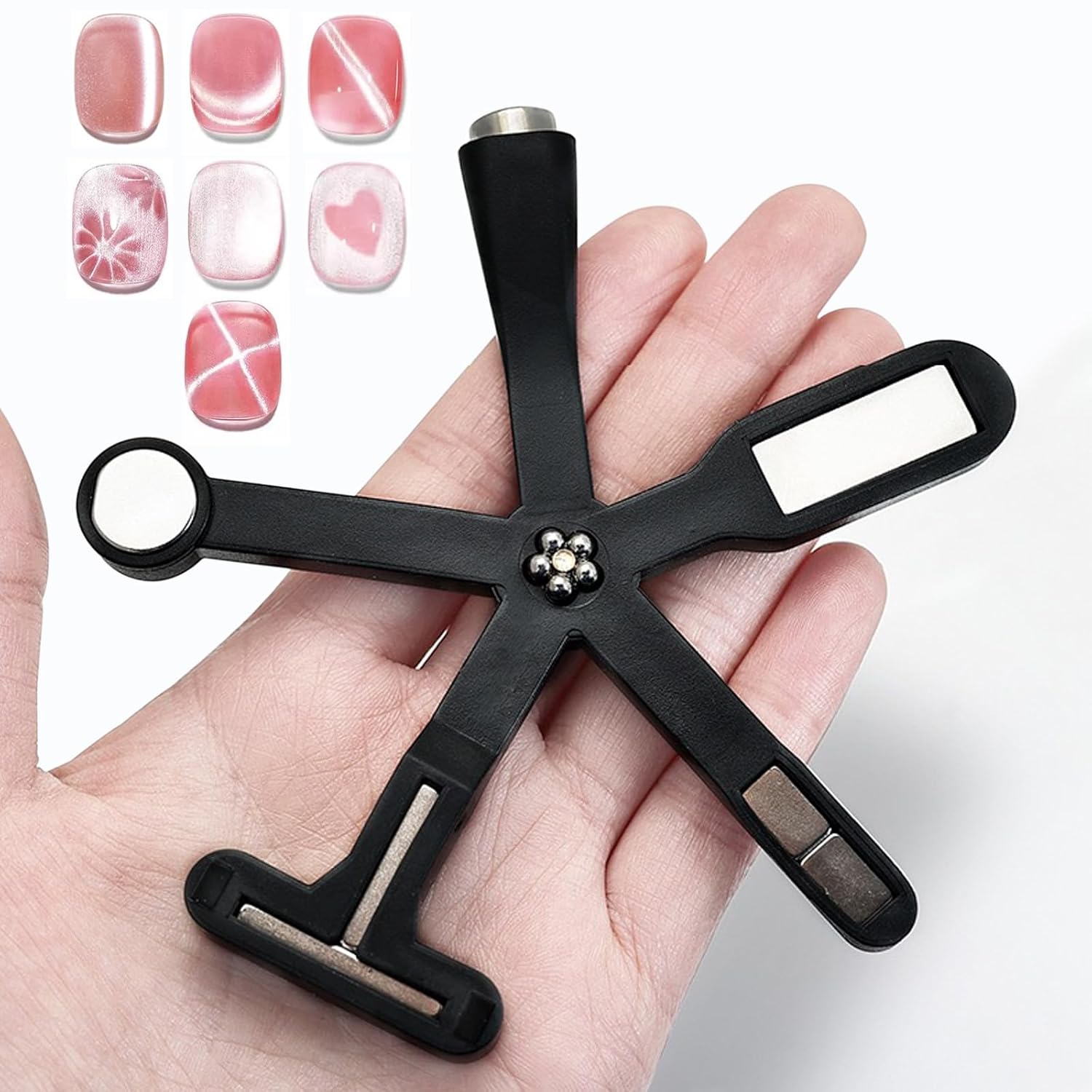 YIKOOLIN 6-in-1 Nail Art Magne - Uv Nail Lamp ulasan dan harga