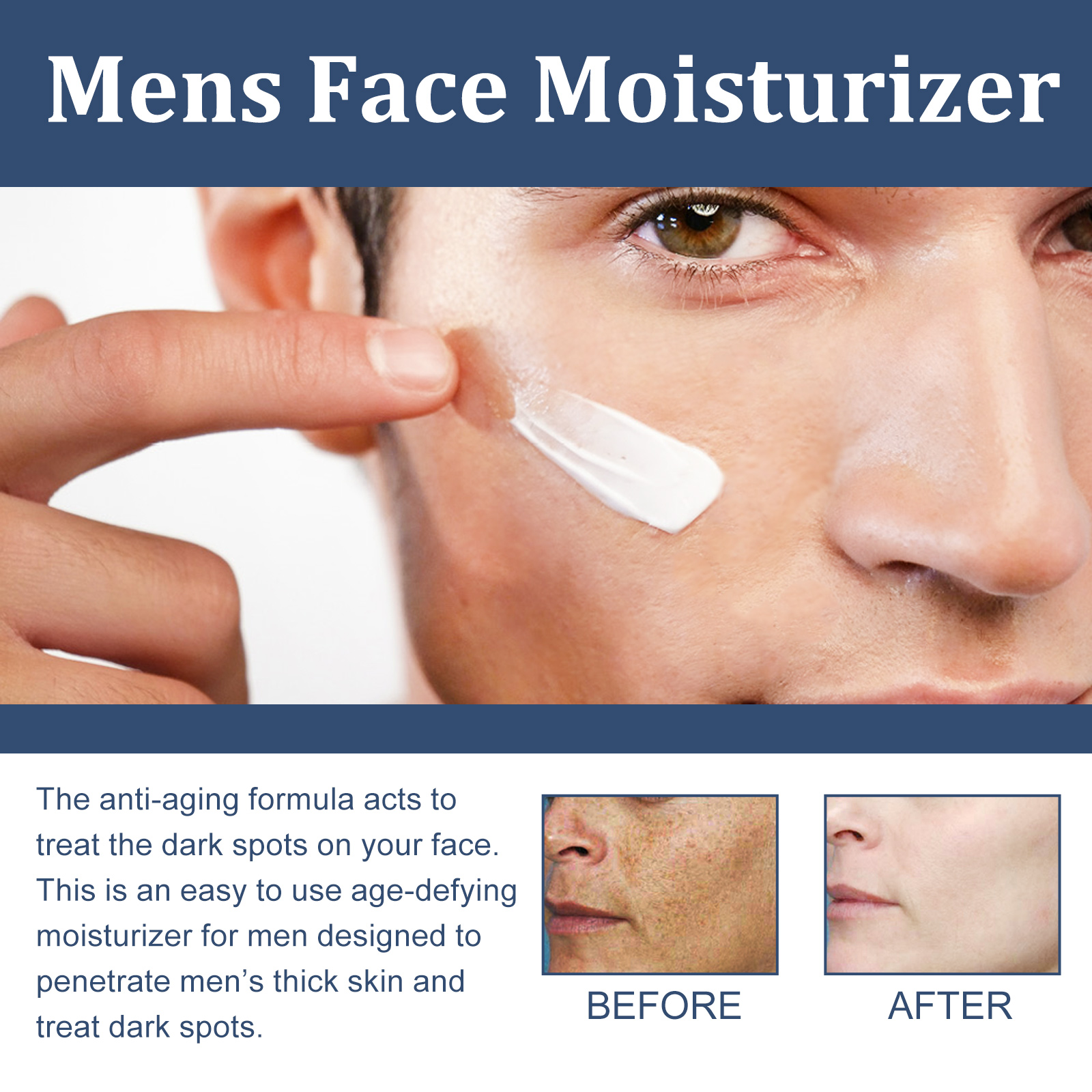 50ml 6 in 1 Men Face Cream Moi - Anti-Aging Face Cream ulasan dan harga