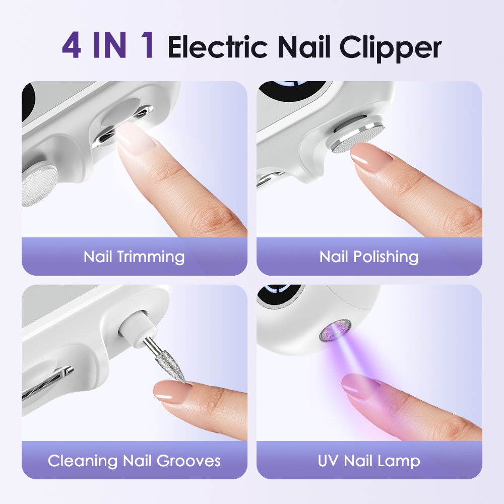 Automatic Electric Nail Trimme - Uv Nail Lamp ulasan dan harga