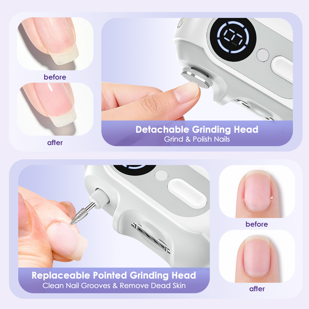 Automatic Electric Nail Trimme - Uv Nail Lamp ulasan dan harga