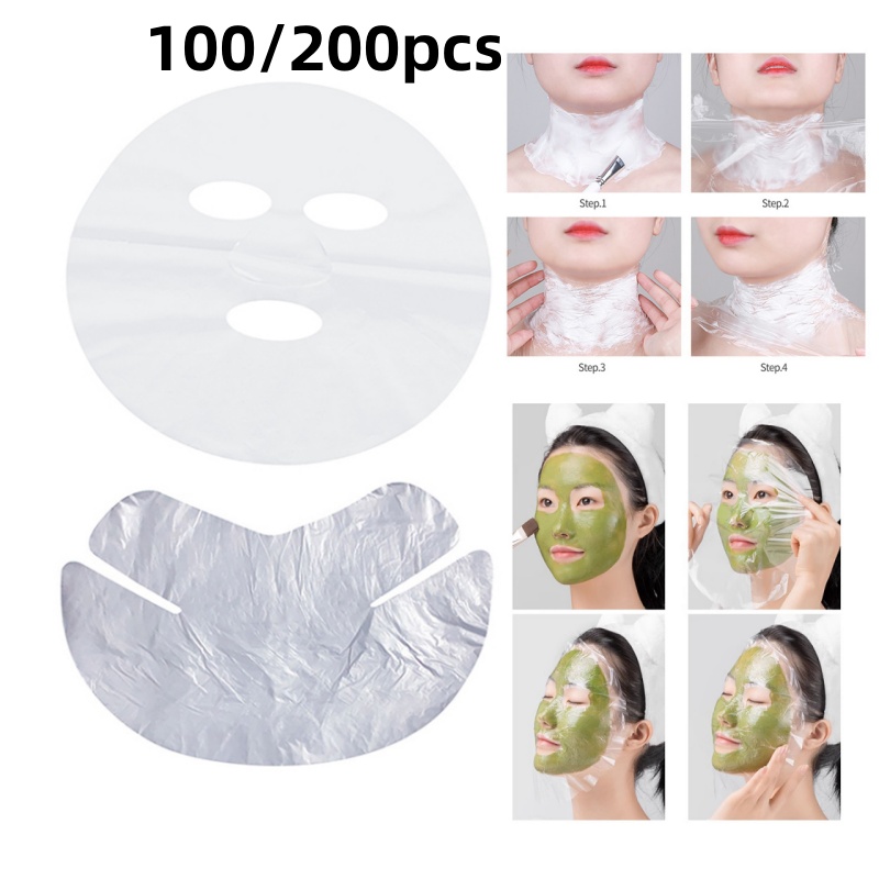 Masks Wrap Face Plastic Film F - Beauty Full Makeup ulasan dan harga